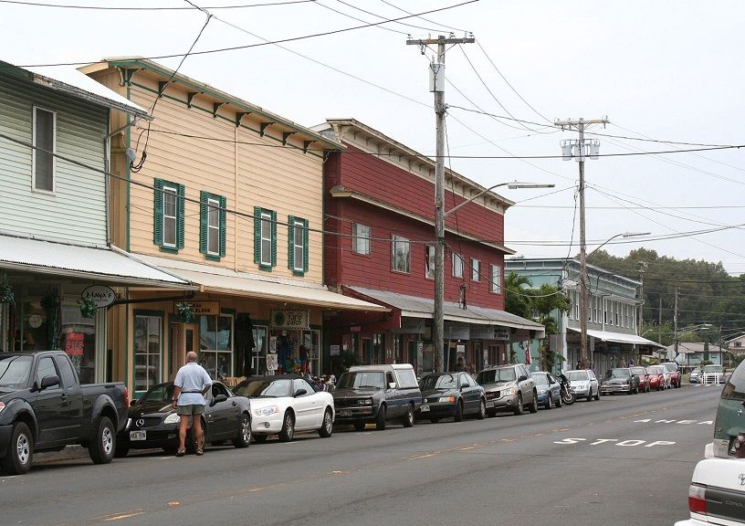 Small towns in Hawaii
