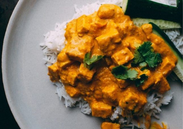 Tofu curry