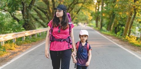 This Indian Mama Has Been Backpacking Across The World With Her Daughter—All With A Full-time Job!