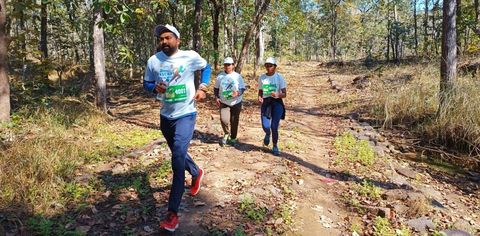 In India's First, Madhya Pradesh Organised A Trail Run Through A Tiger Reserve