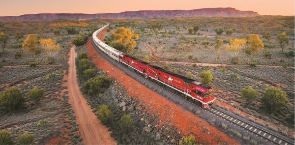 This Vintage Train With 44 Deluxe Cars Might Be The Coolest Way To See The Australian Outback