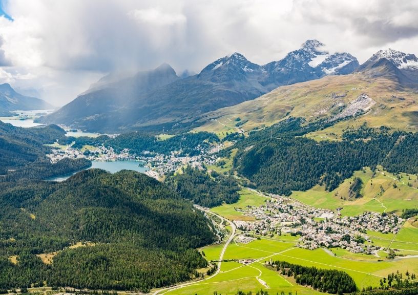 Engadin valley.