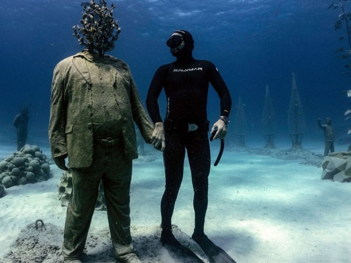 Visit The Underwater Museum In The Middle Of The Mediterranean Sea