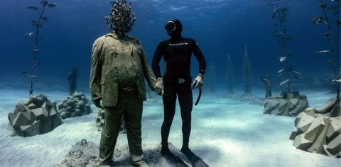 There's An Underwater Museum In The Middle Of The Mediterranean Sea — Here's How You Can Visit