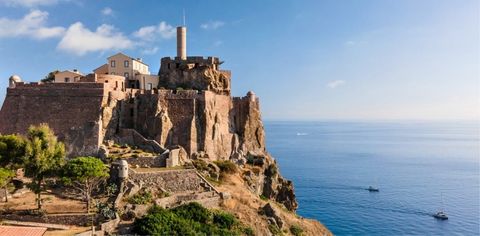 This Stunning Island Off The Coast Of Tuscany Has A Cliffside Villa You Can Stay In