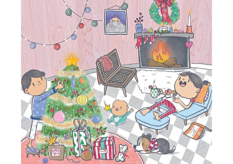 artwork on everyday family life.
