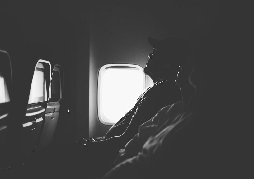 Sleep on plane