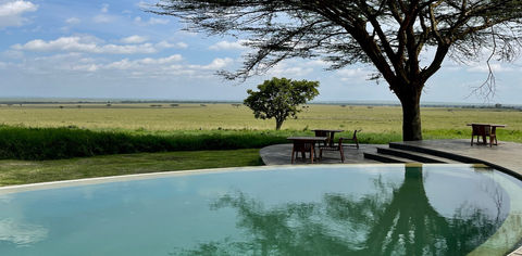 This Luxury Safari Camp Has Tents With All-Glass Bathrooms, A Gin Bar And Resident Monkeys