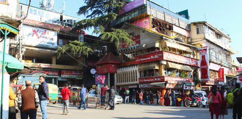 McLeodganj Central Square