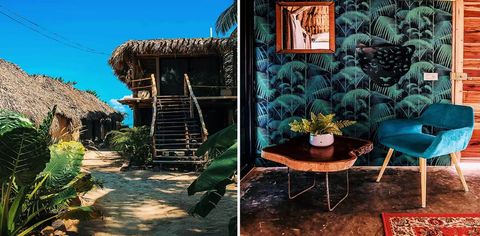 These Hotels On Mexico's East Coast Range From Tropical Modernist To Boho-Chic