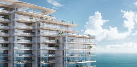 Miami Beach's Newest Luxury Residential Building Is An Instagram Dream — With Panoramic Ocean Views