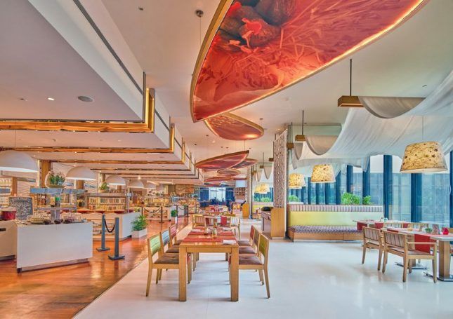 BEST SUNDAY BRUNCH - Farmers Basket at Pluck, Pullman New Delhi Aerocity