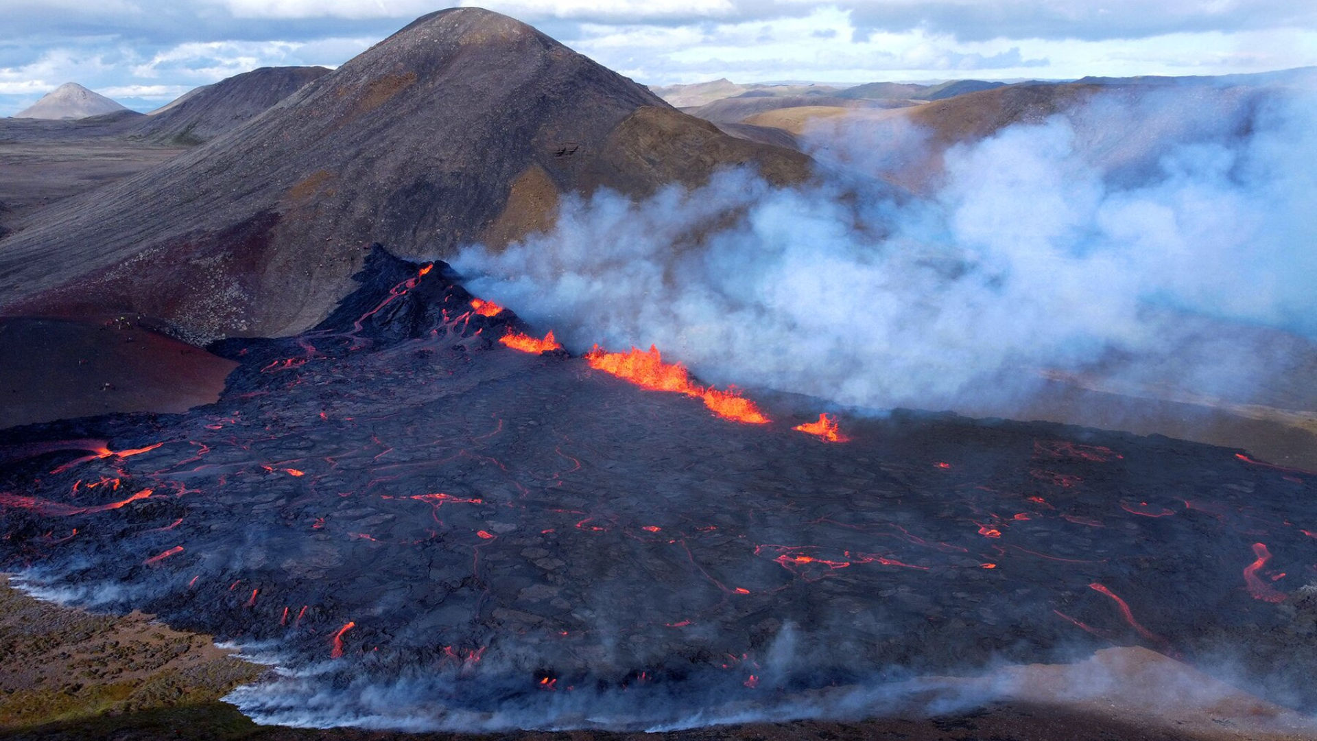 Volcano in Iceland