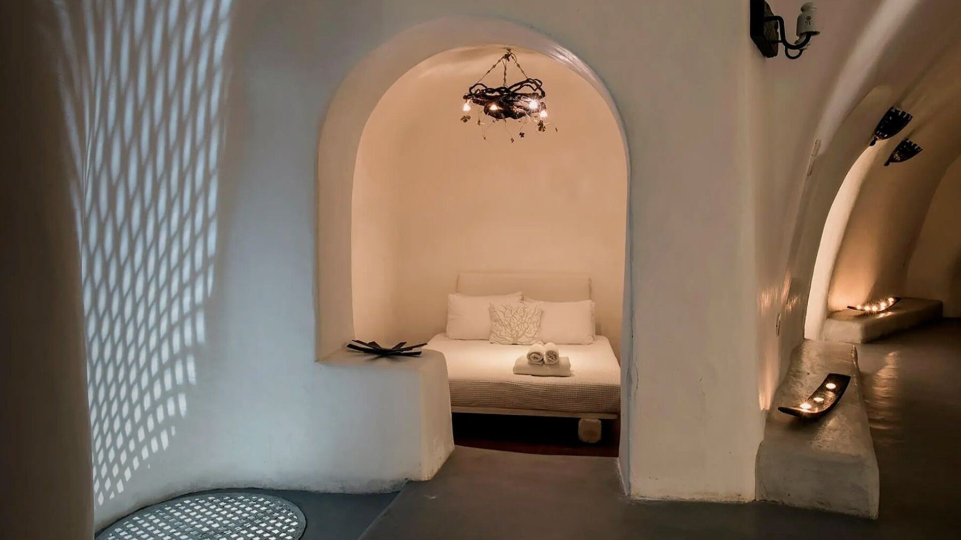 Santorini village