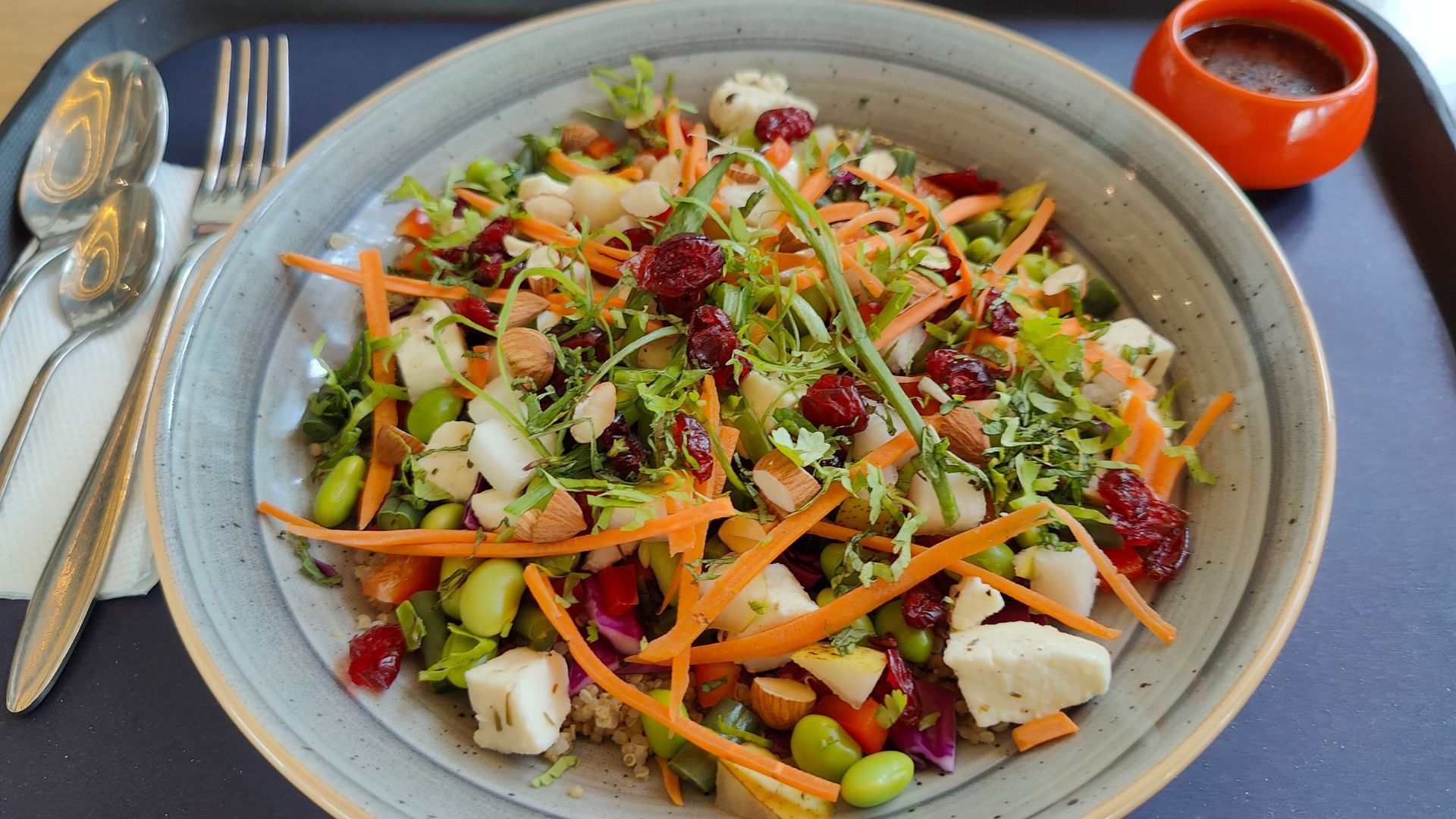 Vegetarian Edamame bowl