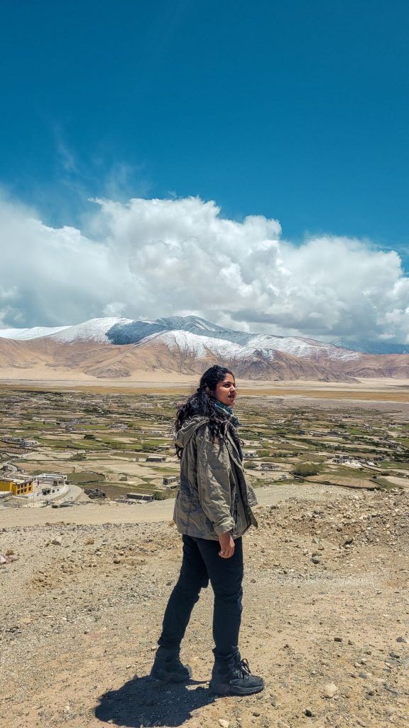 Chushul village in Leh