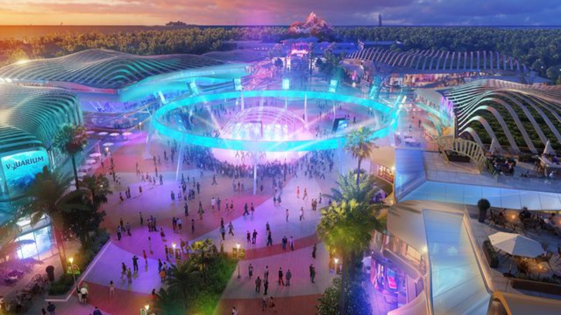 Caribbean theme park