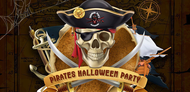 Pirate Halloween Party at Trader Vic's
