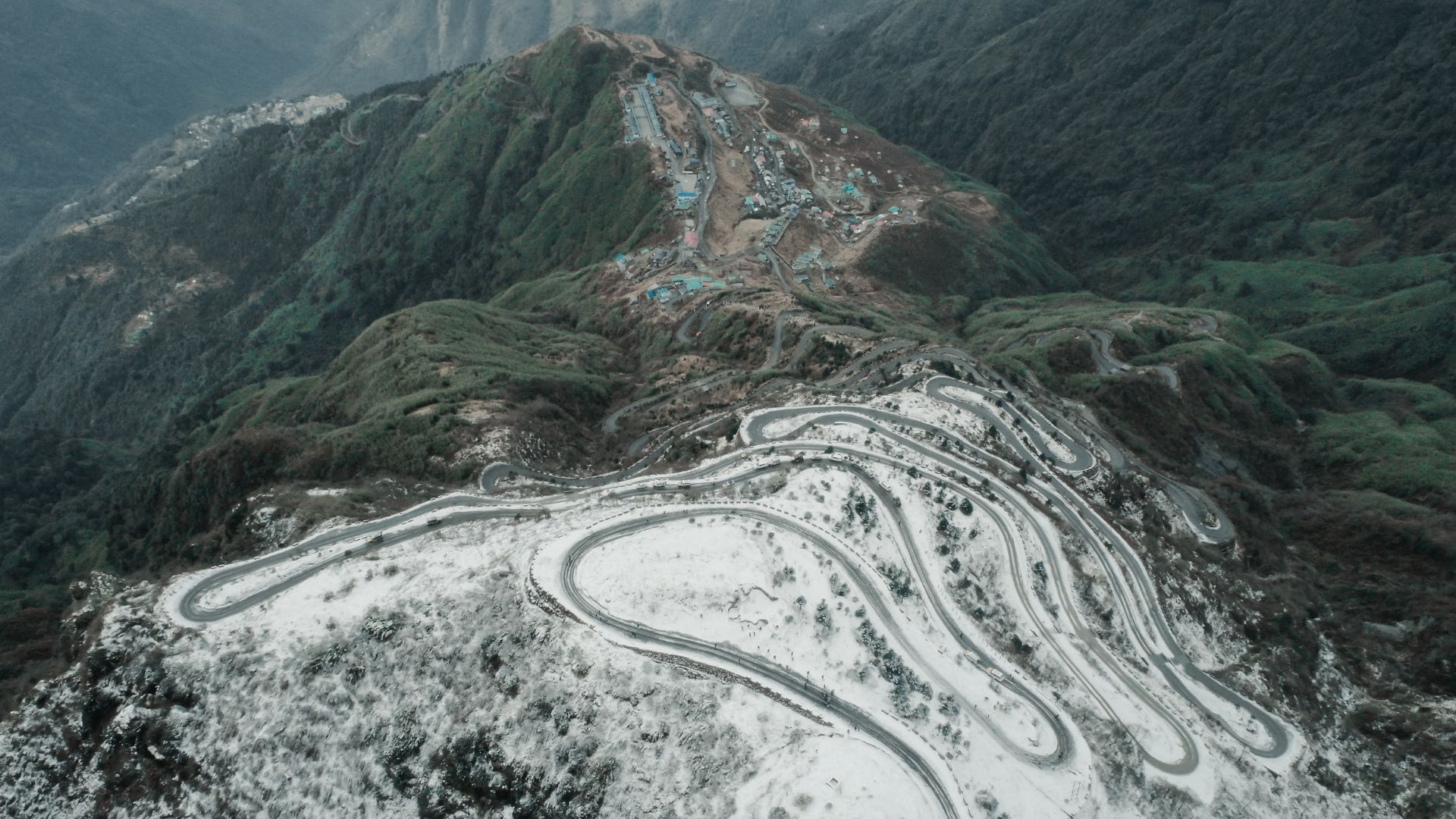 snowfall in India