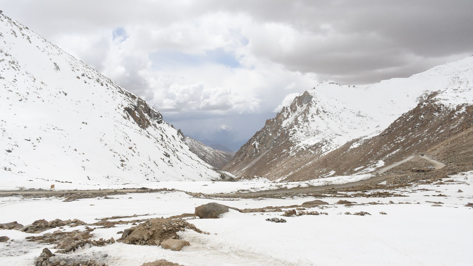 snowfall in India