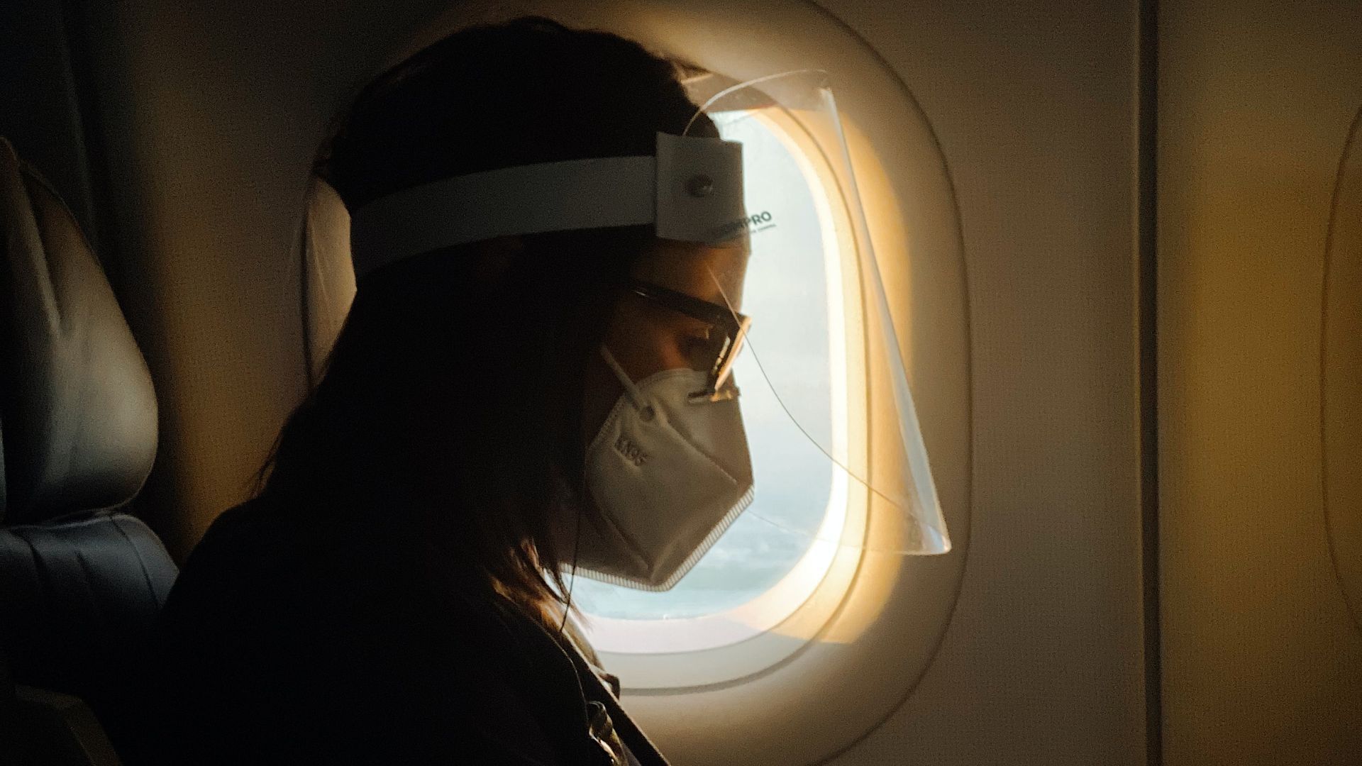 Wearing Mask During Air Travel