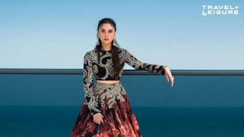 Behind The Scenes With T+L India’s Weddings & Honeymoons Cover Star Aditi Rao Hydari At Saadiyat Island