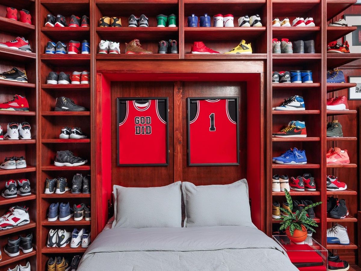 DJ Khaled is a sneakerhead & his sneaker collection at his Miami mansion  proves it