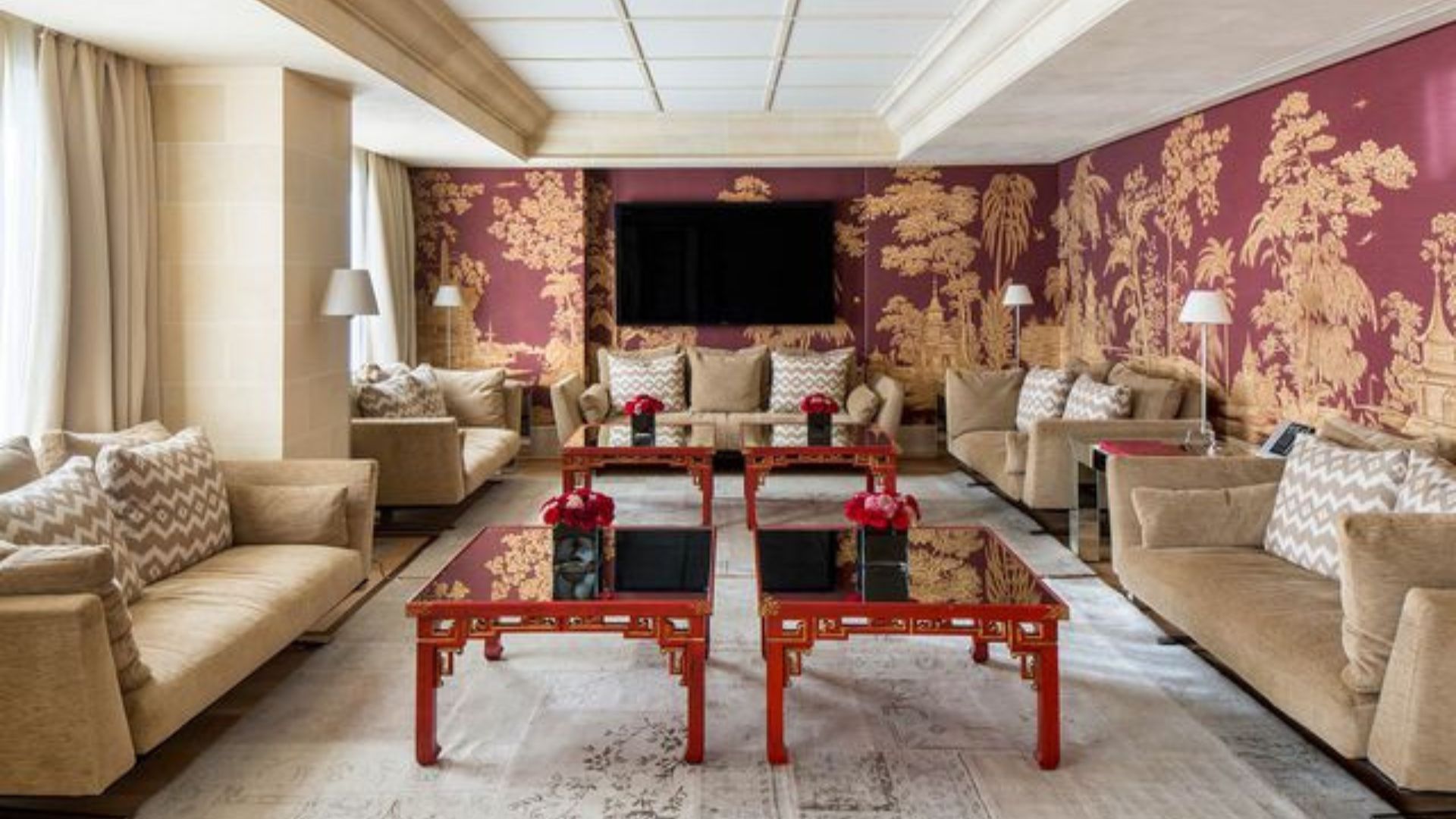 Penthouse living room