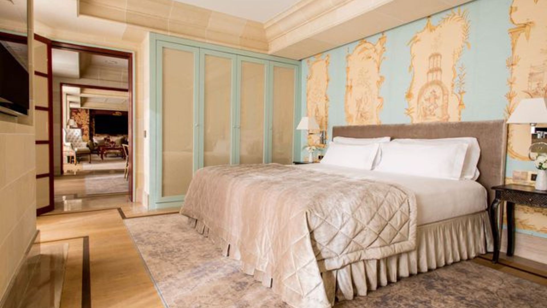 Penthouse bedroom