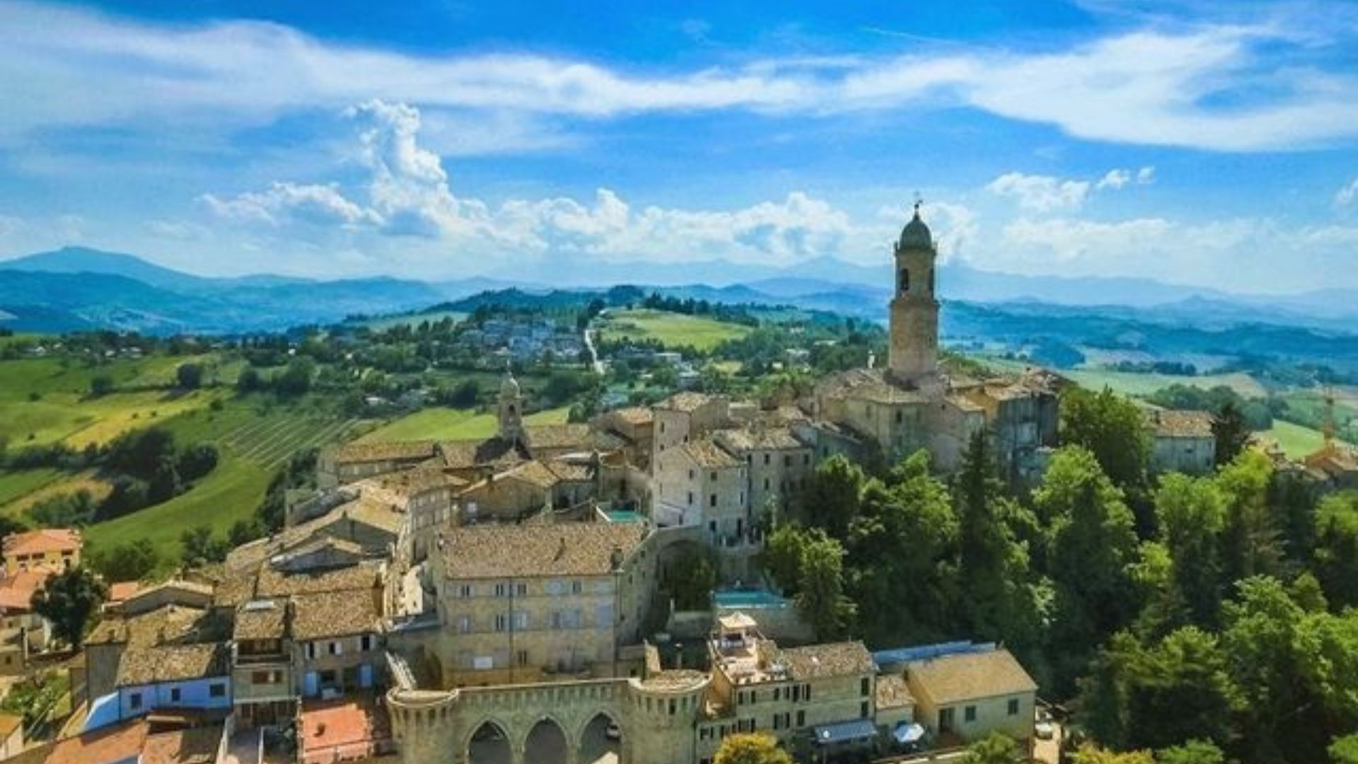 Village in Italy