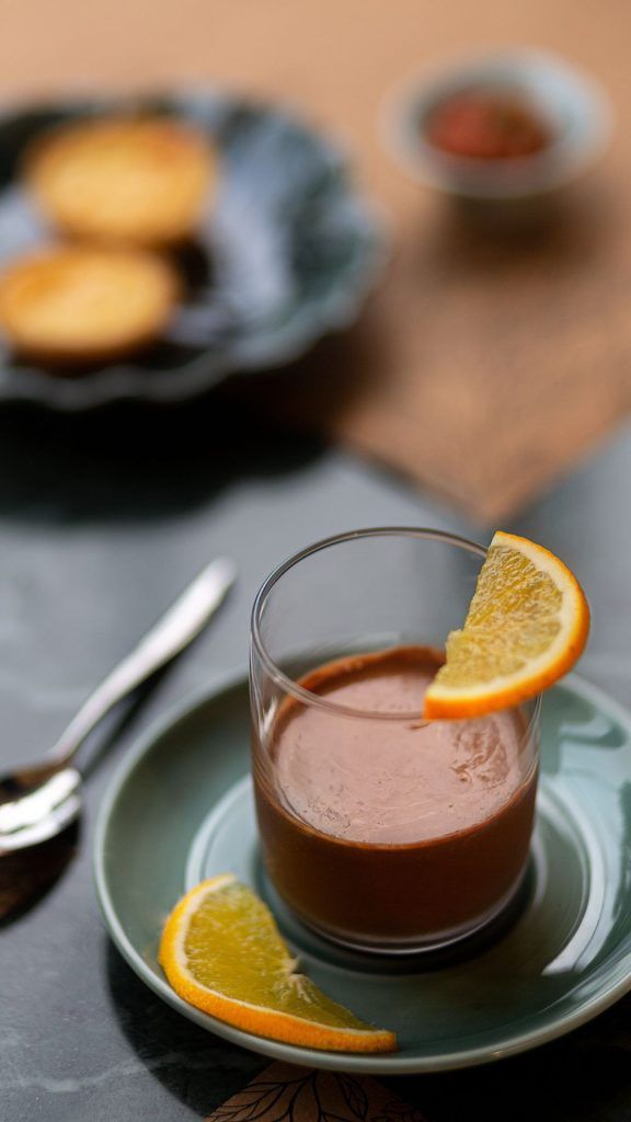 Chocolate and Jaggery pot au Crème