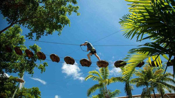 This Florida Island Now Has A 55-Foot-High Zip Line Through A Jungle Canopy — And It’s Right Outside Miami