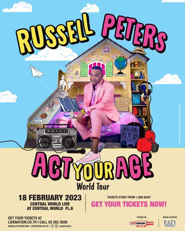 russell peters bangkok 2023