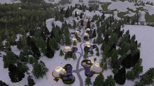 Washington’s Stargazing Domes Offer A View Of Cascade Mountains With Private Saunas