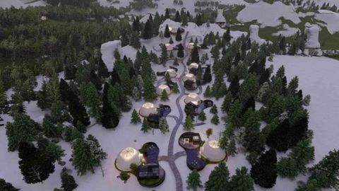 Washington's Stargazing Domes Offer A View Of Cascade Mountains With Private Saunas