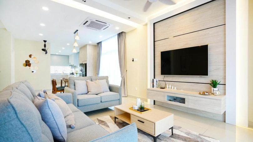 Four-bedroom villa for 13 pax