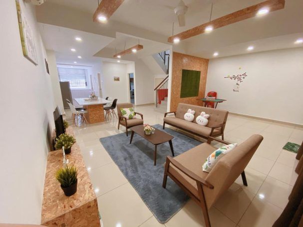 Four-bedroom villa