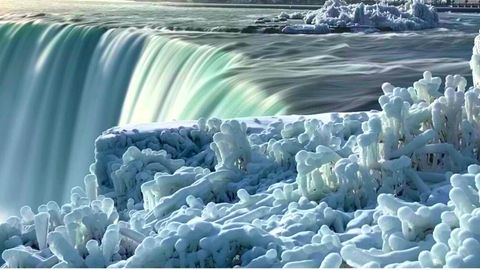 In Pics: Partially Frozen Niagara Falls Is A View Unmatched