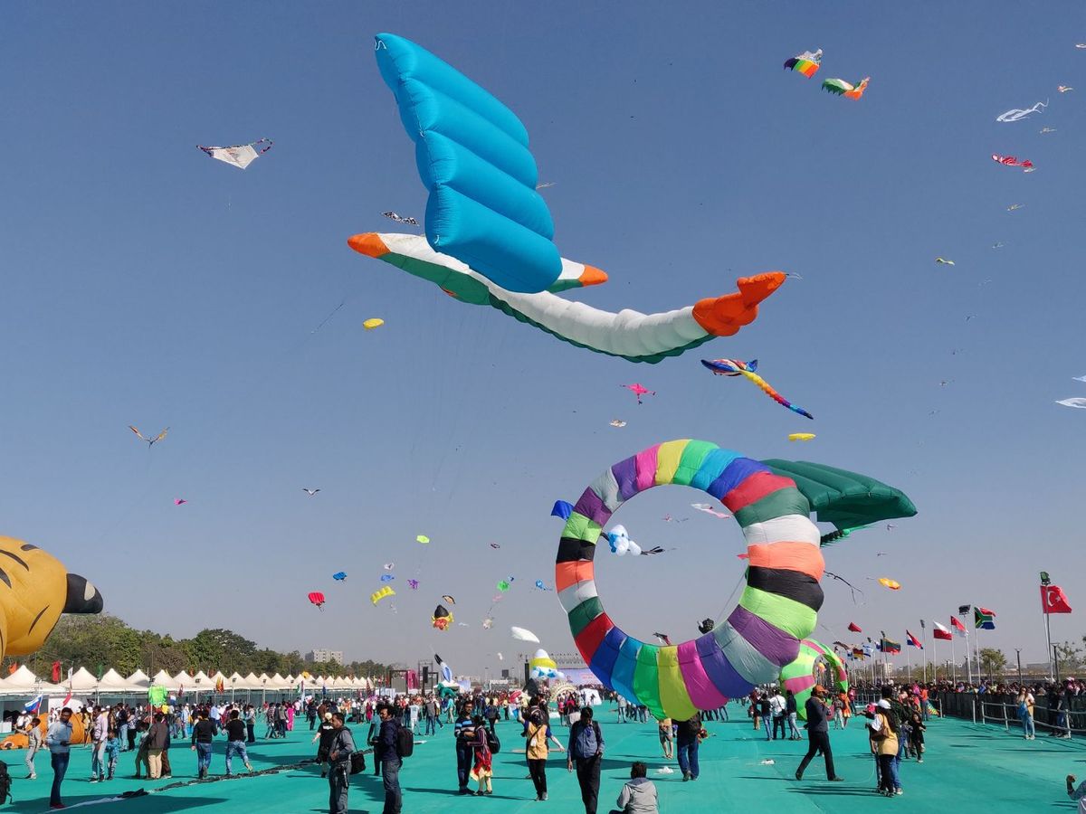 International Kite Festival In Gujarat Will Have 68 Participating ...