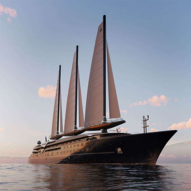 The Orient Express Will Cruise On The World's Largest Sailing Yacht — With 2 Pools, An Oyster Bar, And Over-The-Top Suites