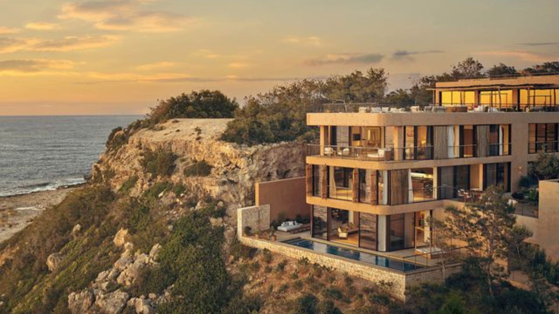 Luxurious villas