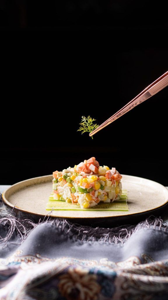 Russian Crab Salad