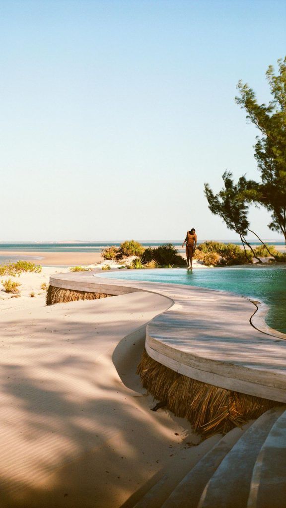 villa pool at Kisawa