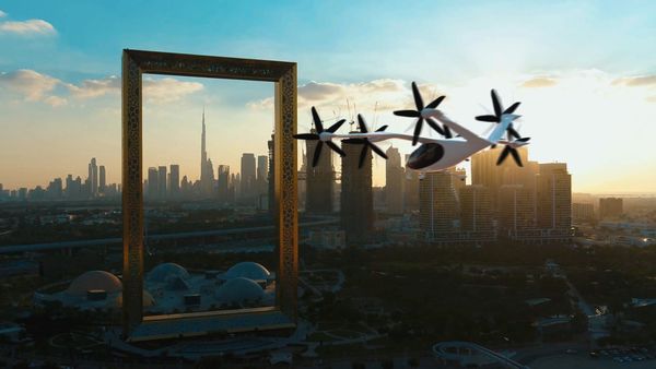 You’ll Be Able To Soar Dubai Skies In An Air Taxi By 2026