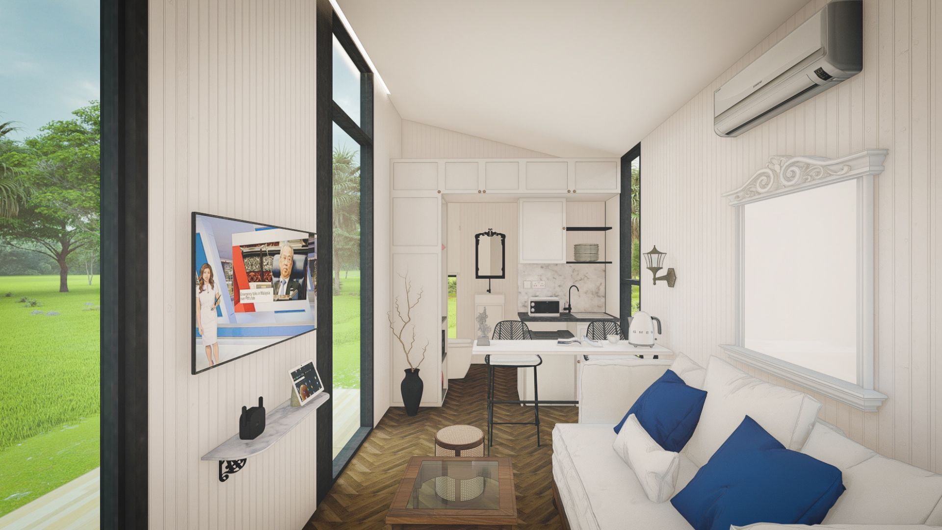 Lazarus Island tiny house