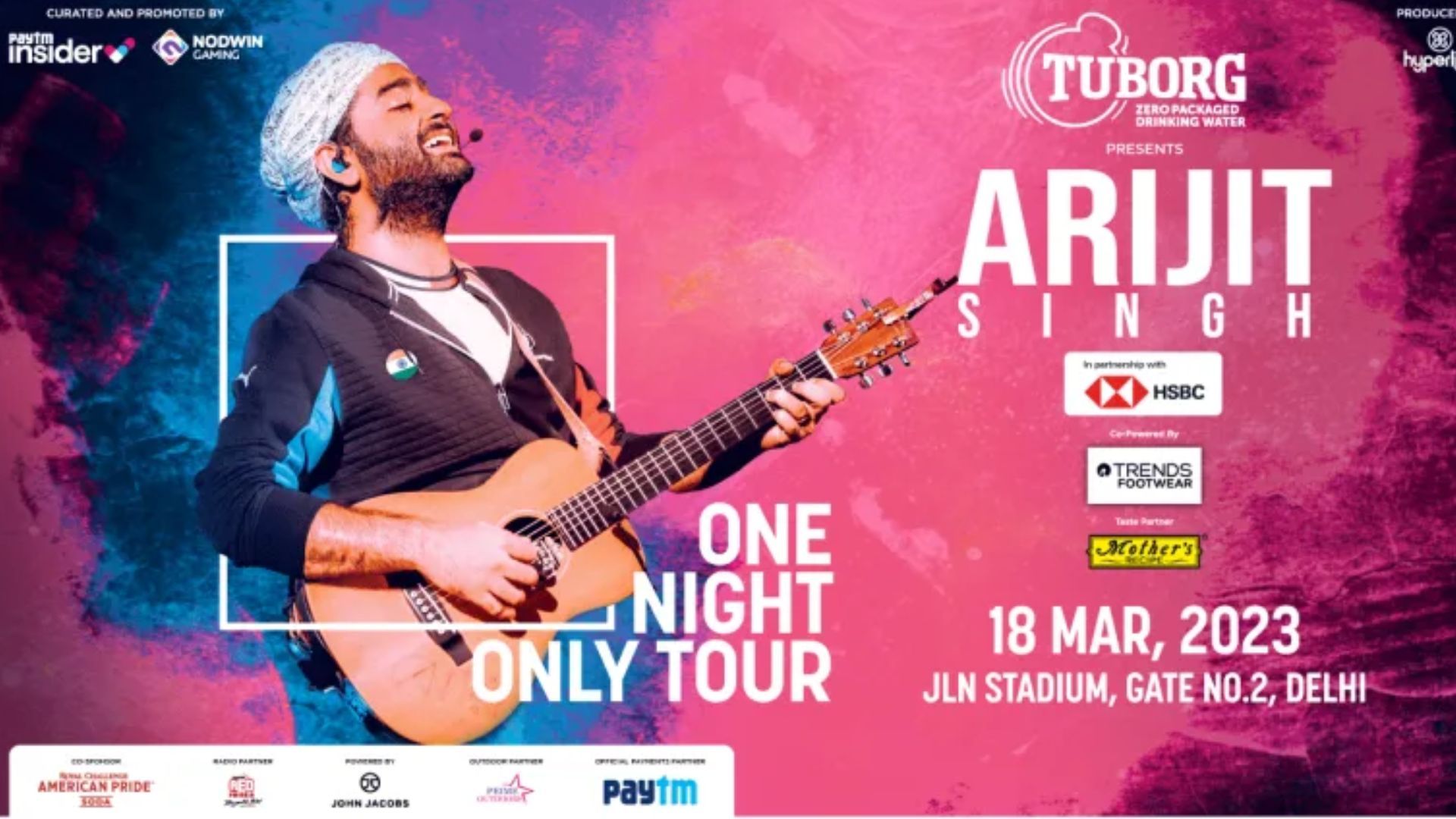 Everything You Need To Know About Arijit Singh's Delhi Concert In 2023