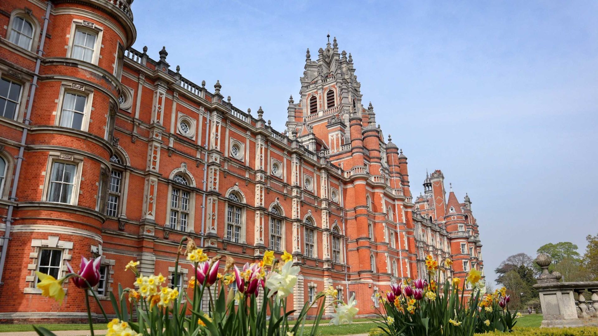 One of the many You Season 4 Filming Locations Royal Holloway