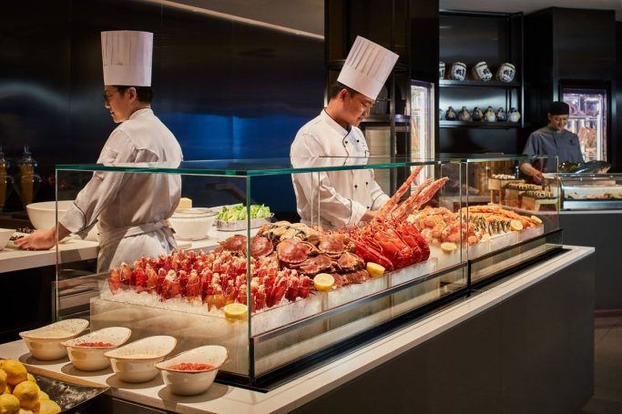 Buffet-cation at JW Marriott Hotel Hong Kong