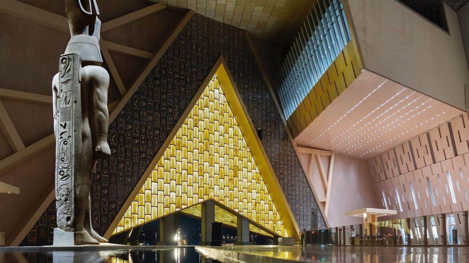 Grand egyptian museum begins limited guided tours