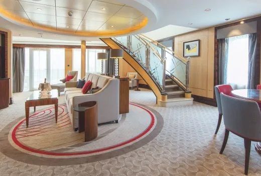 Cunard's Queens Grill Suite - Grand Duplex